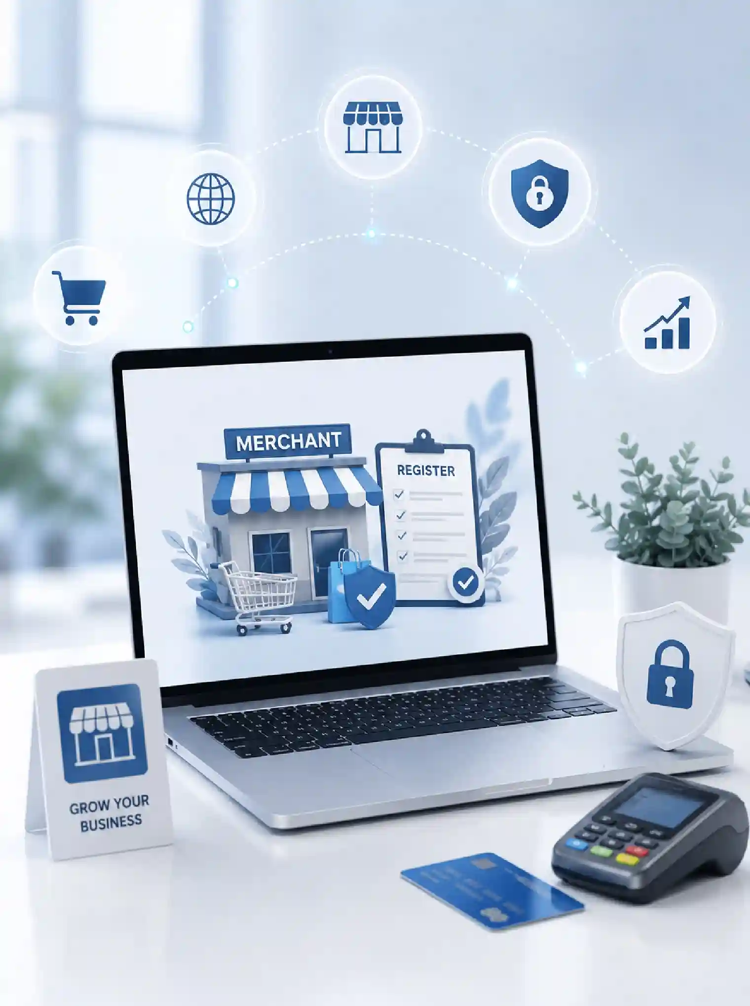 Business owner registering on Winngoo Pages
